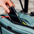 Topo Designs Global Travel Bag Roller Sea Pine top-drop-in valbles pocket