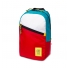 Topo Designs Light Pack White/Red/Turquoise