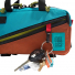 Topo Designs Mini Quick Pack Turquoise/Clay front pocket