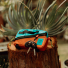 Topo Designs Mini Quick Pack Turquoise/Clay with quick-adjust D-ring