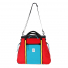 Topo Designs Mountain Gear Bag Red-Turquoise front with shoulderstrap