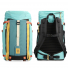 Topo Designs Mountain Pack 28L Geode Green/Sea Pine front and back