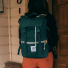 Topo Designs Rover Pack Canvas Forest lifestyle