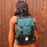 Topo Designs Rover Pack Heritage Forest/Brown Leather lifestyle