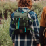 Topo Designs Rover Pack - Mini Olive/Black carrying on back