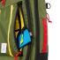 Topo Designs Travel Bag 30L Olive frontpocket