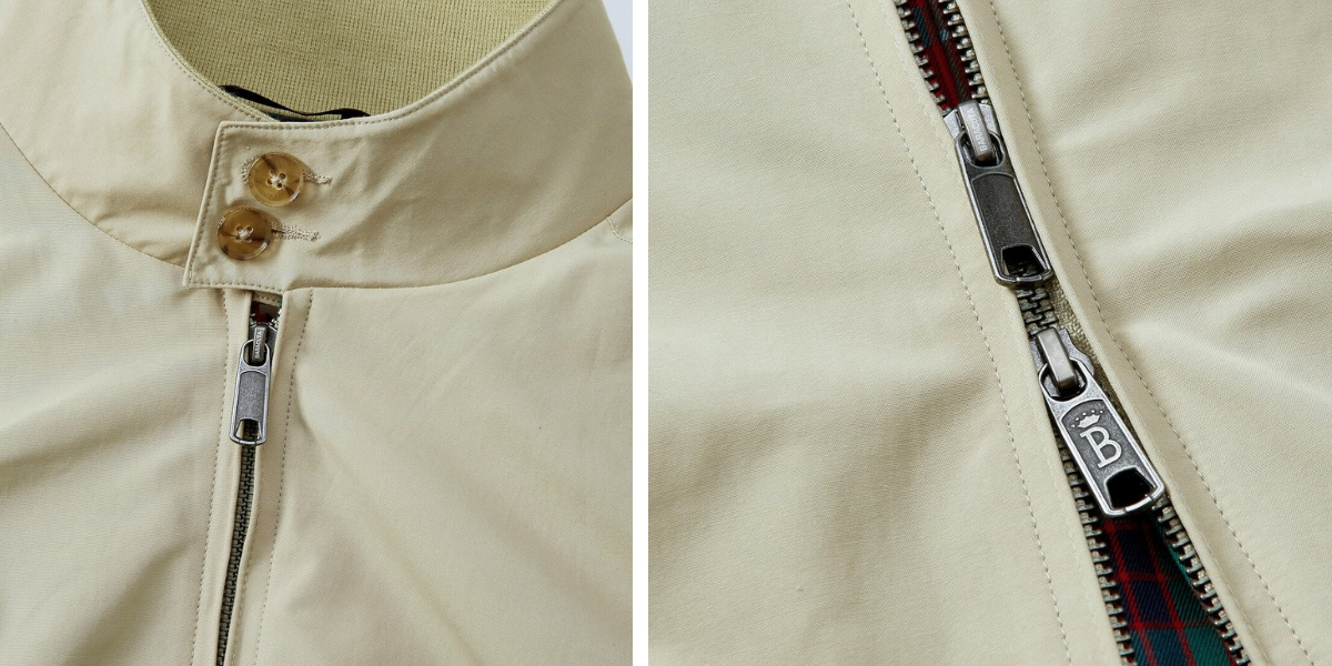 Baracuta G9 Original Harrington Jacket Natural, klassieke stijlvolle jas