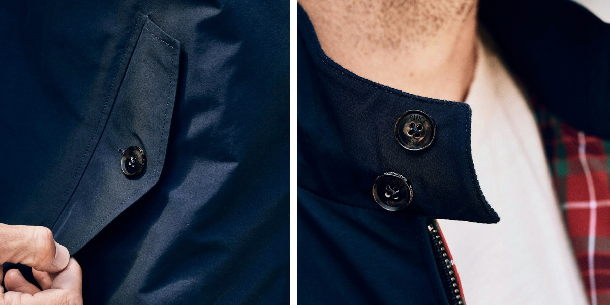 De Baracuta G9 Original Harrington Jacket Navy is een icoon, perfect voor een man die van kwaliteit en stijl houdt.