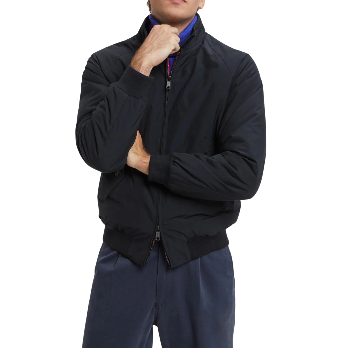 Baracuta G9 Thermal Harrington Jacket Dark Navy, classic stylish jacket