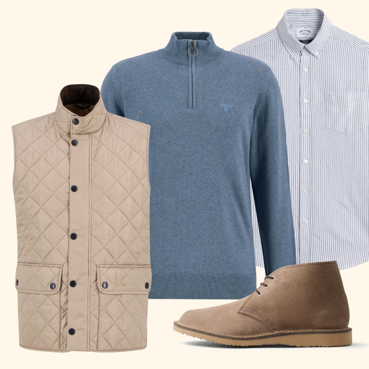 Barbour Cotton Half Zip Knitted Jumper Dusk Blue, style with brands like Filson, Astorflex, Red Wing. Barbour Cotton Half Zip Knitted Jumper Dusk Blue, style with brands like Filson, Astorflex, Red Wing.