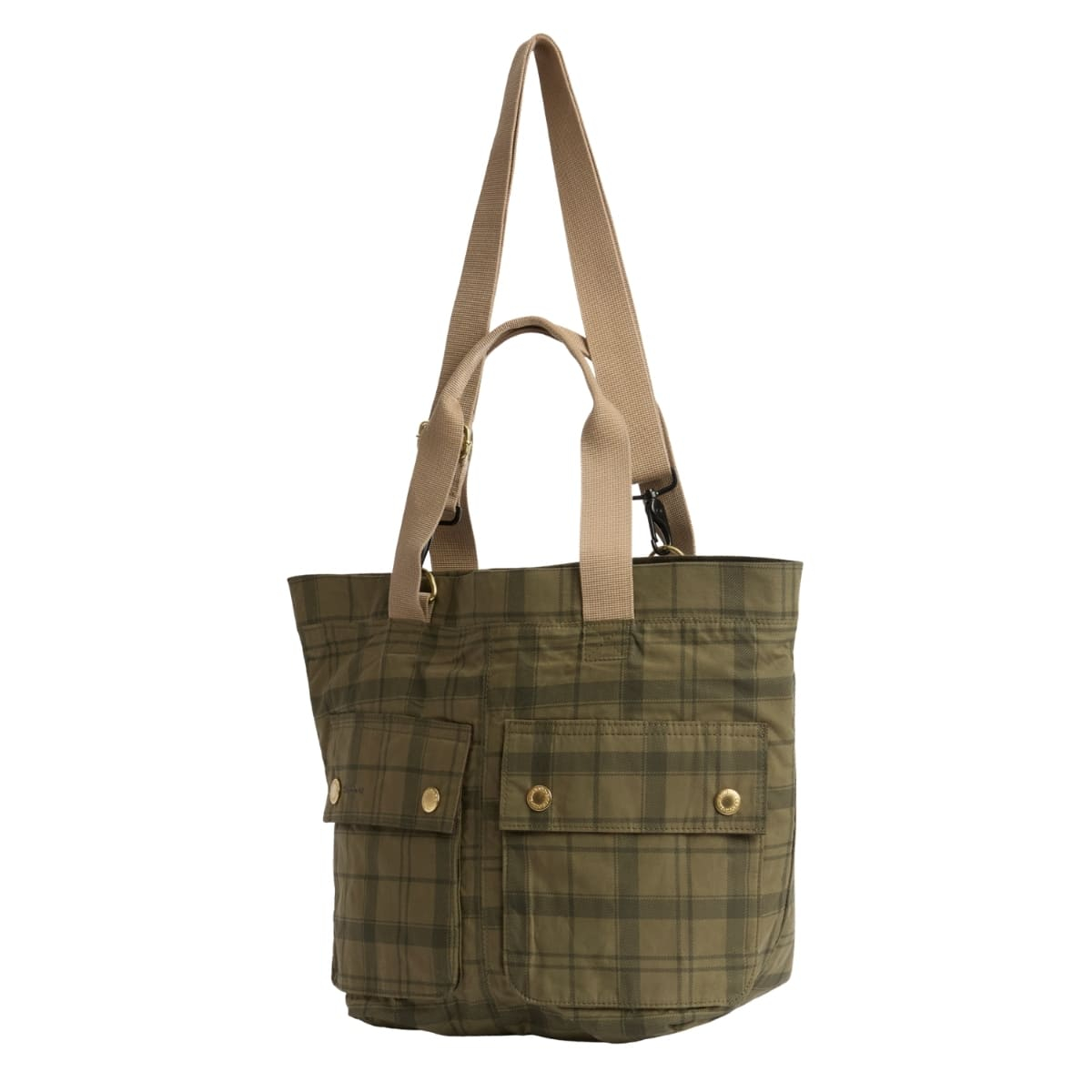 Barbour Transport Carry All Tote Bag Dusky Green Tartan, Geweldige weekendtas. Zeer goed gemaakt en mooi afgewerkt