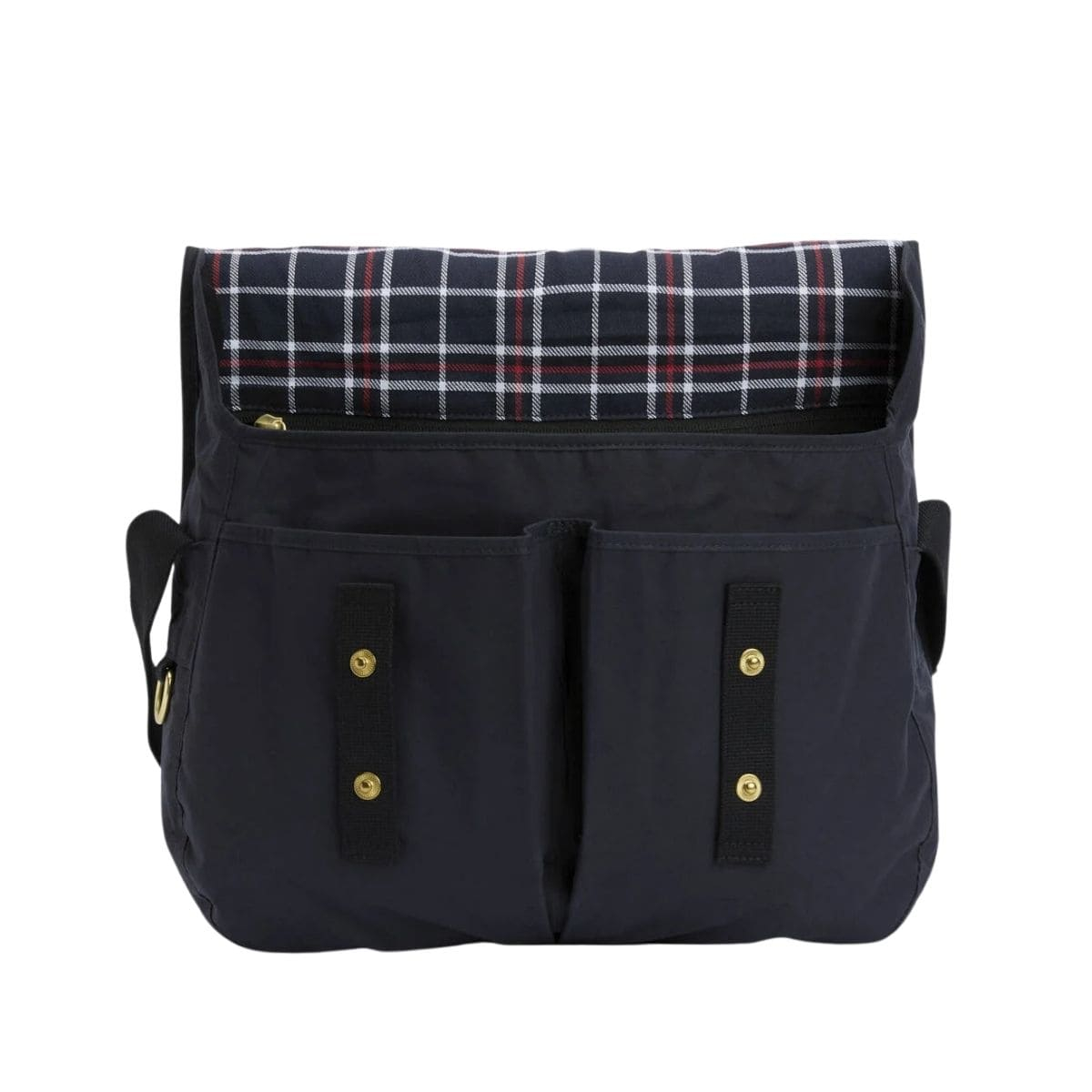Barbour Transport Riever Crossbody Bag Navy, Great laptop bag voor work and school.