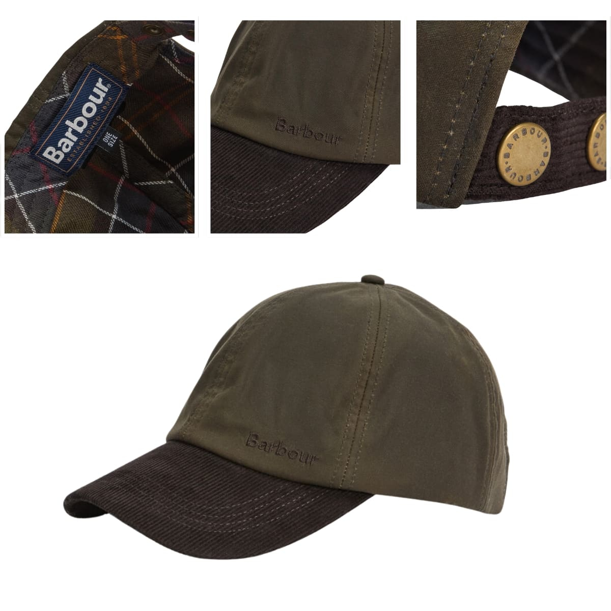 Barbour Ashby Cap Olive/Brown – perfect te combineren met een Barbour gewaxte jas. Barbour Ashby Cap Olive/Brown – perfect te combineren met een Barbour gewaxte jas.
