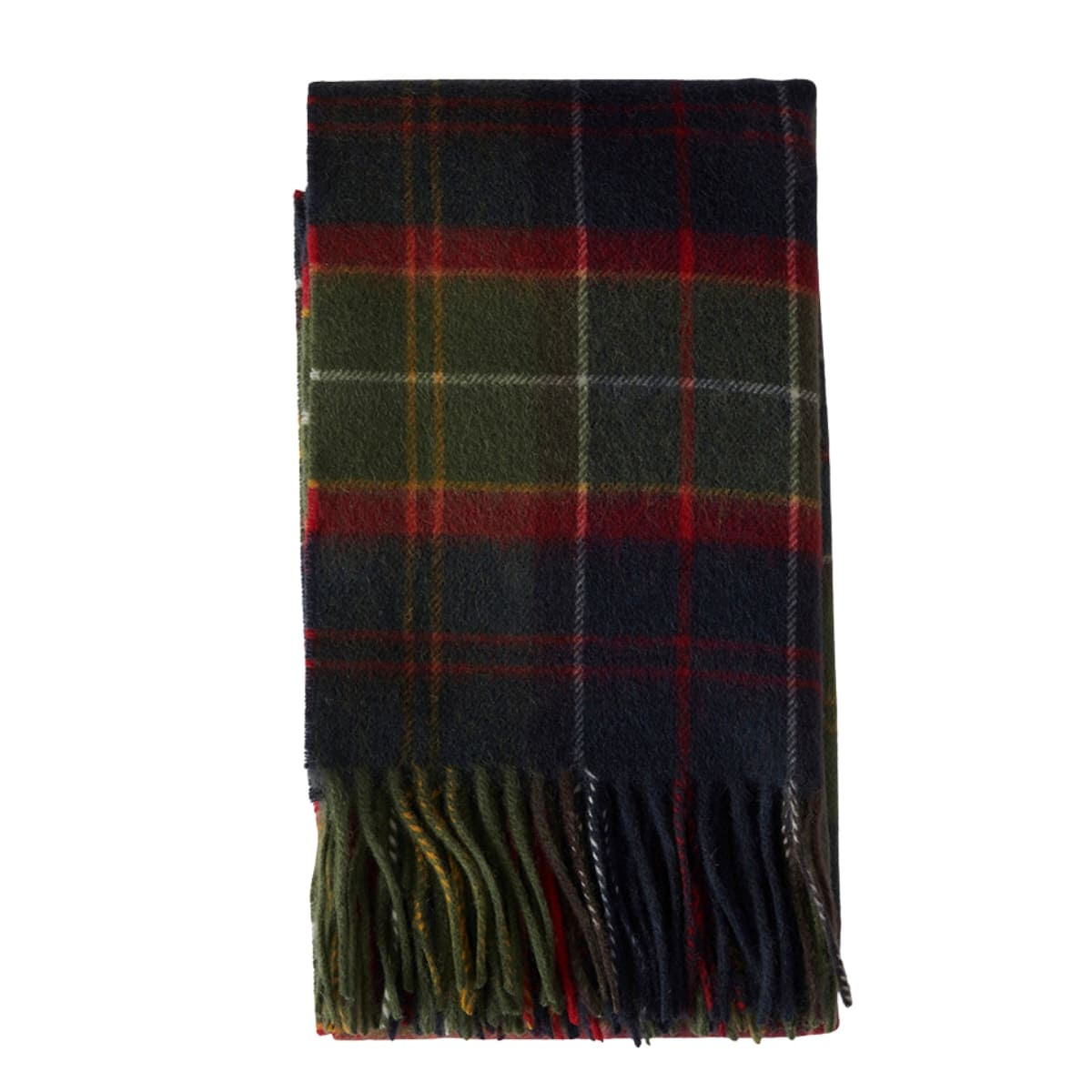 Barbour Brack Patchwork Tartan Scarf, crafted from luxurious 100% lambswool Barbour Brack Patchwork Tartan Scarf, crafted from luxurious 100% lambswool