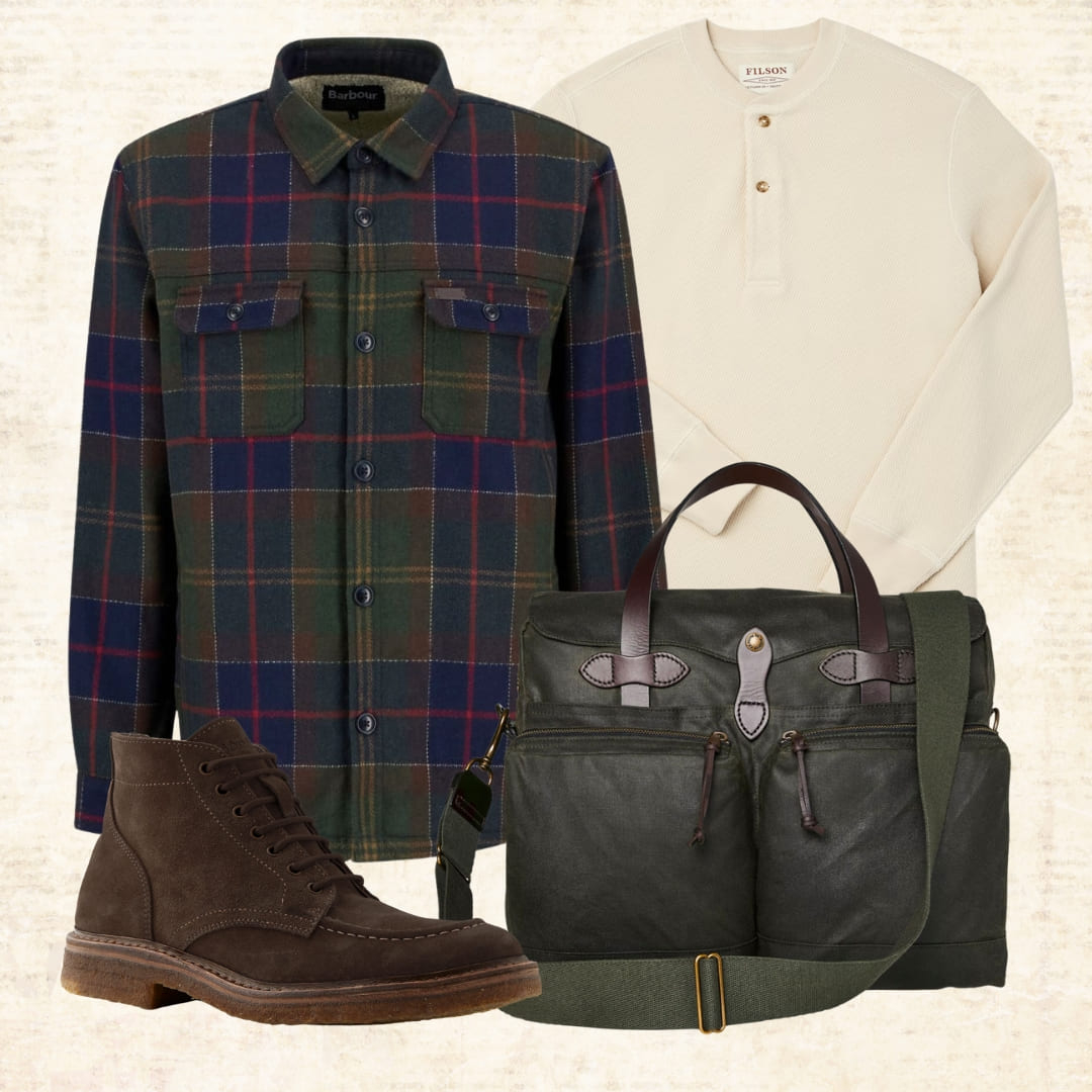 Barbour Willberry Overshirt - Classic Tartans, het perfecte extra laagje voor koelere dagen