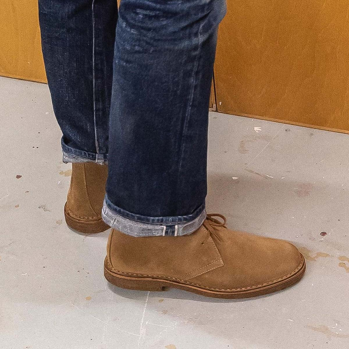 Astorflex Greenflex Boot Whiskey, met jeans