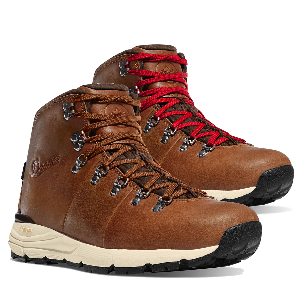 Danner Mountain 600 Boot Saddle Tan, waterdichte en tijdloze schoen met een Vibram buitenzool voor wandelingen in het bos en eenvoudige bergpaden