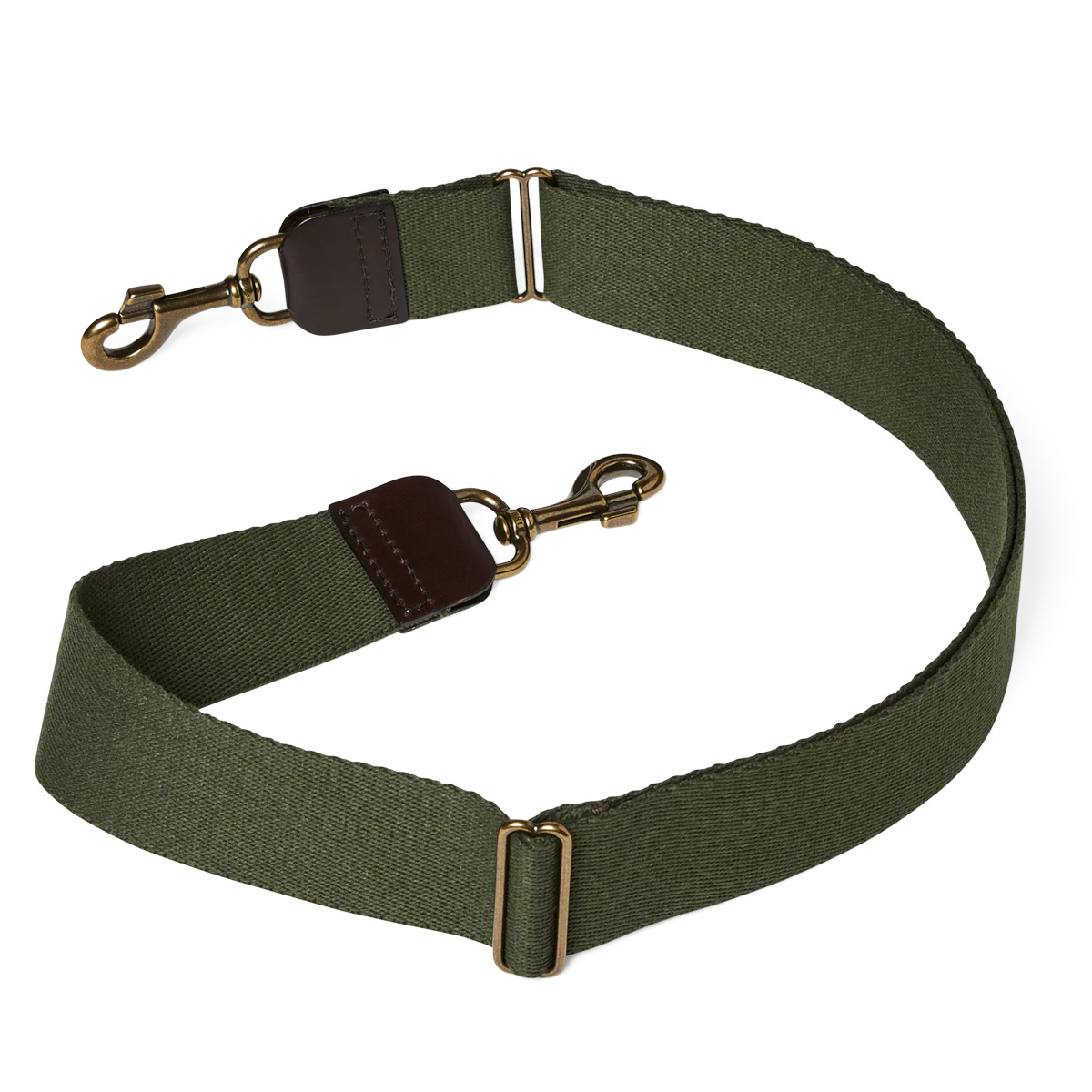 Filson 24/48 hour cotton webbing strap Otter Green, vervangende schouderband voor de 24-Hour Briefcase en de 48-Hour Duffle Bag