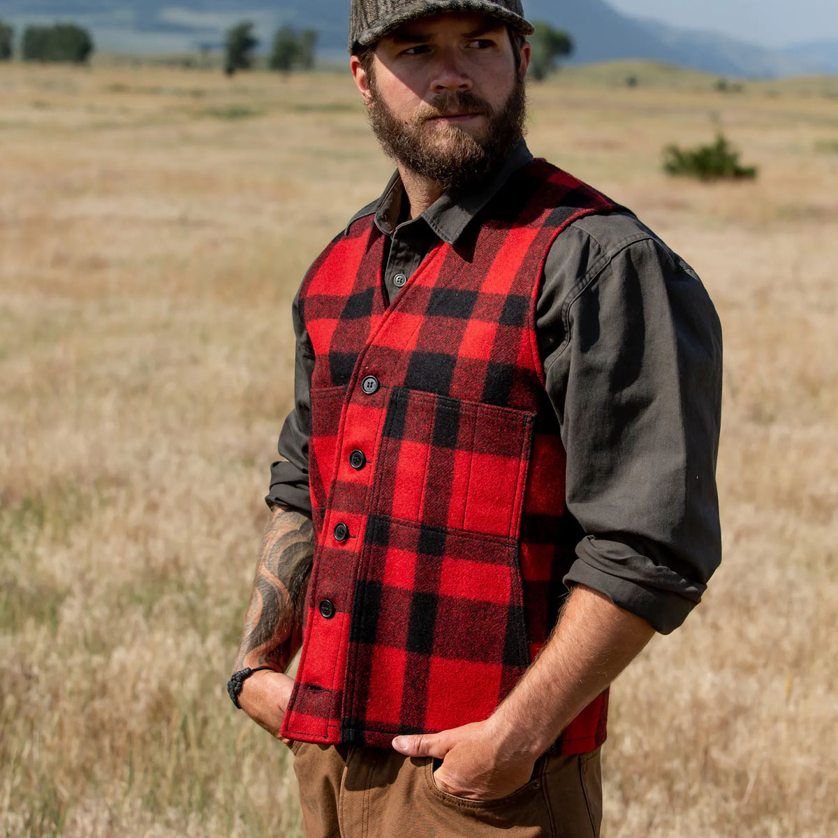 Filson hot sale wool vest