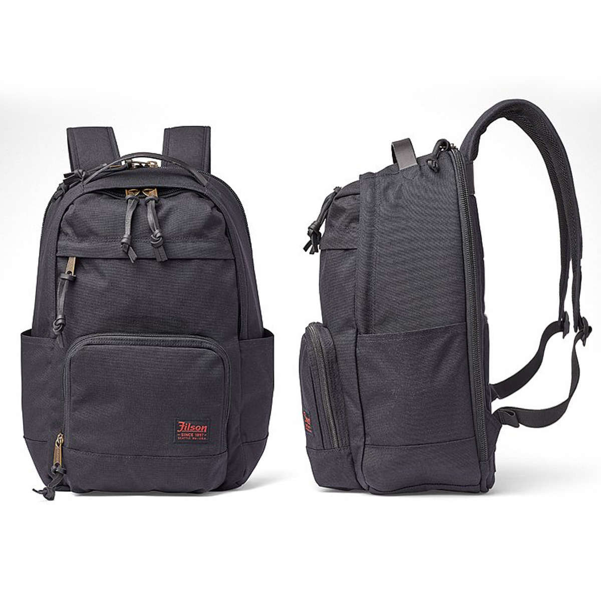Filson Dryden Backpack Whiskey, lichtgewicht en goed gebouwd Filson Dryden Backpack Dark Navy, lichtgewicht en goed gebouwd