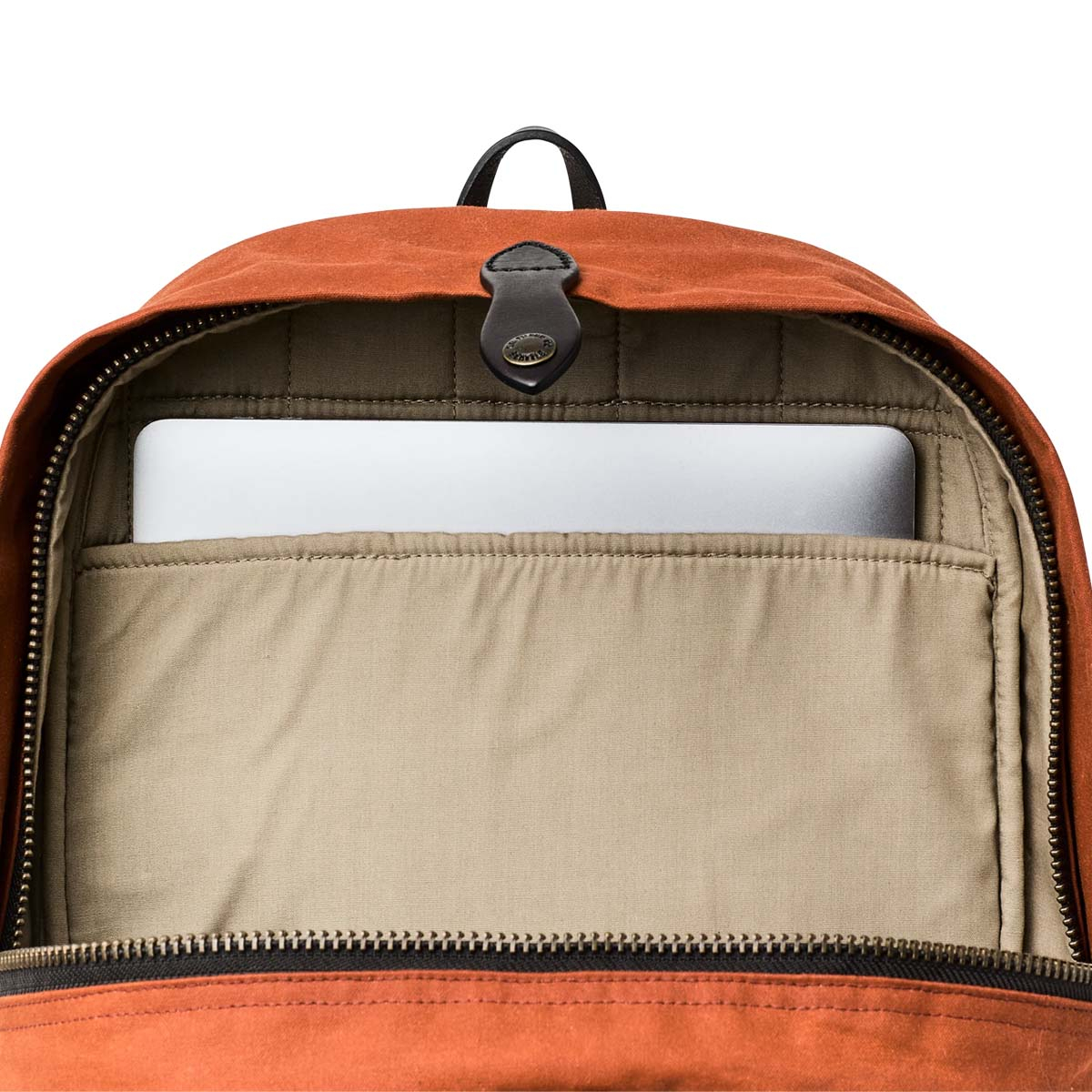 Filson Journeyman Backpack Rust, ook voor zakelijk gebruik met laptop
