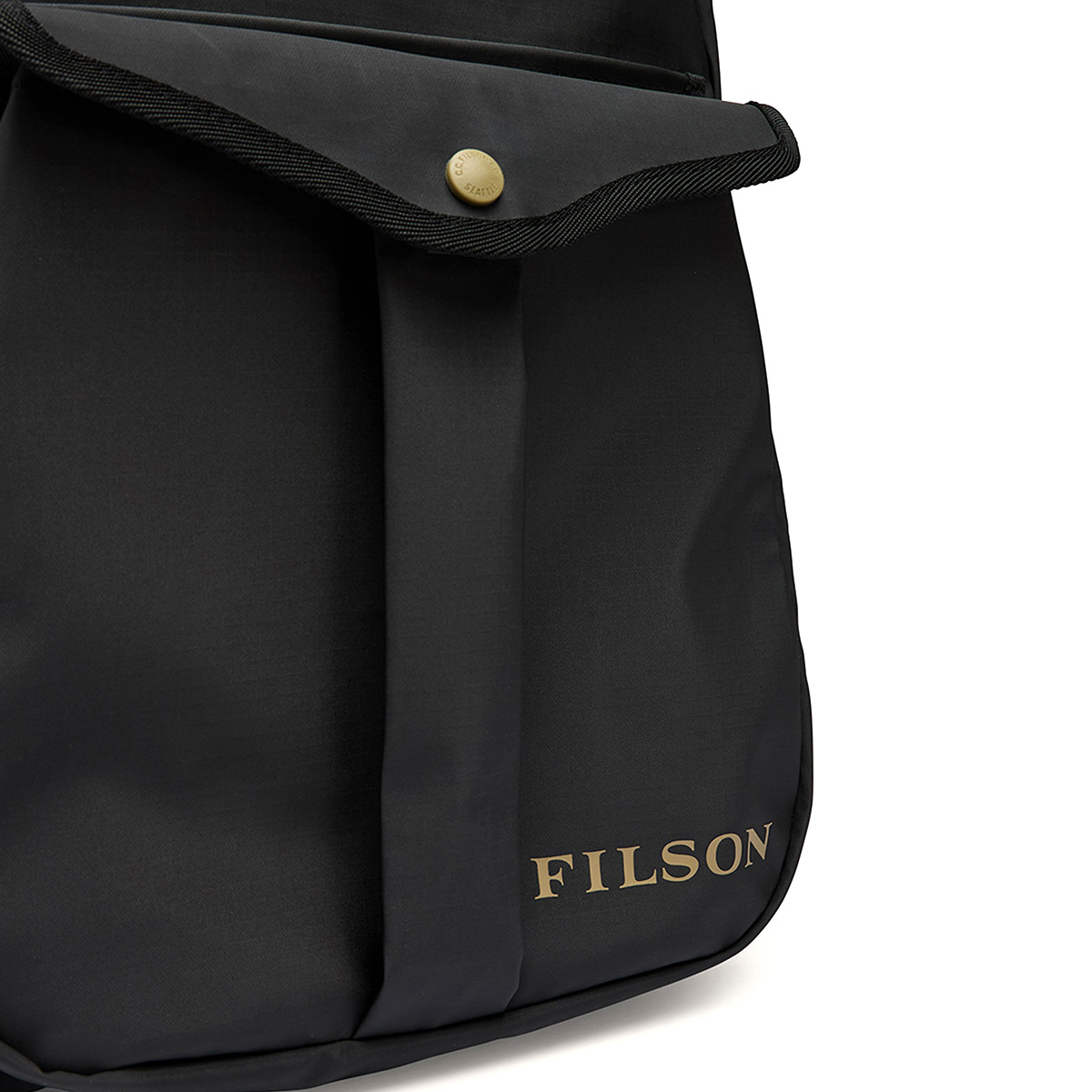 Filson Scout Journeyman Backpack Black/Covert, Waterbestendige Stoere Rugzak voor Elk Avontuur
