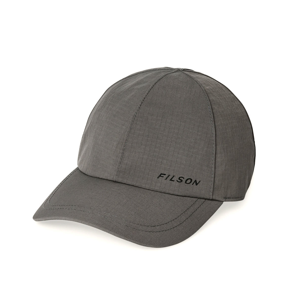 Filson Swiftwater Rain Cap Raven, nylon ripstop stof met een waterdicht/ademend membraan