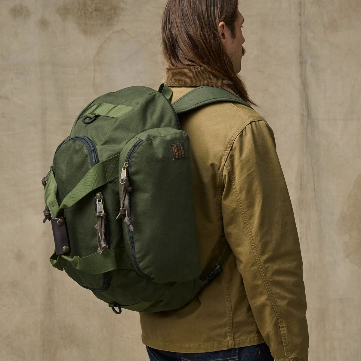 Filson Dryden Duffle Pack Otter Green, this Duffle Pack is built to be taken anywhere