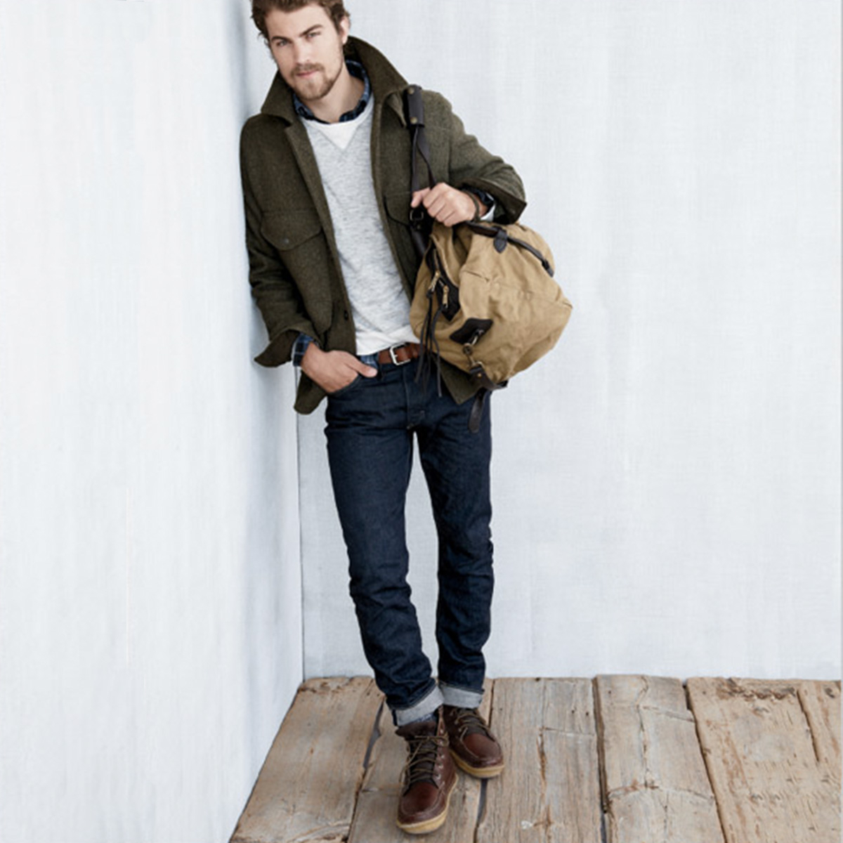 Filson Rugged Twill Duffle Bag Small Tan, stijlvol op reis met deze stoere duffle