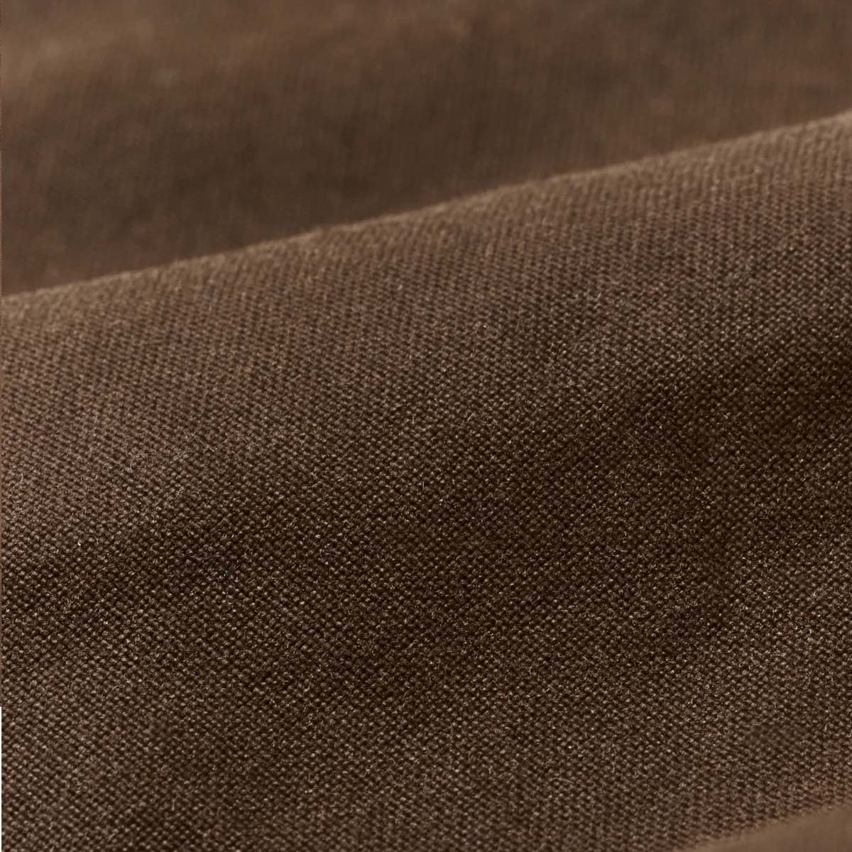 Filson Tin Cloth Short Lined Cruiser Jacket Dark Brown, made of the legendary super strong, lightweight, and oil impregnated 14-oz. Tin Cloth canvas