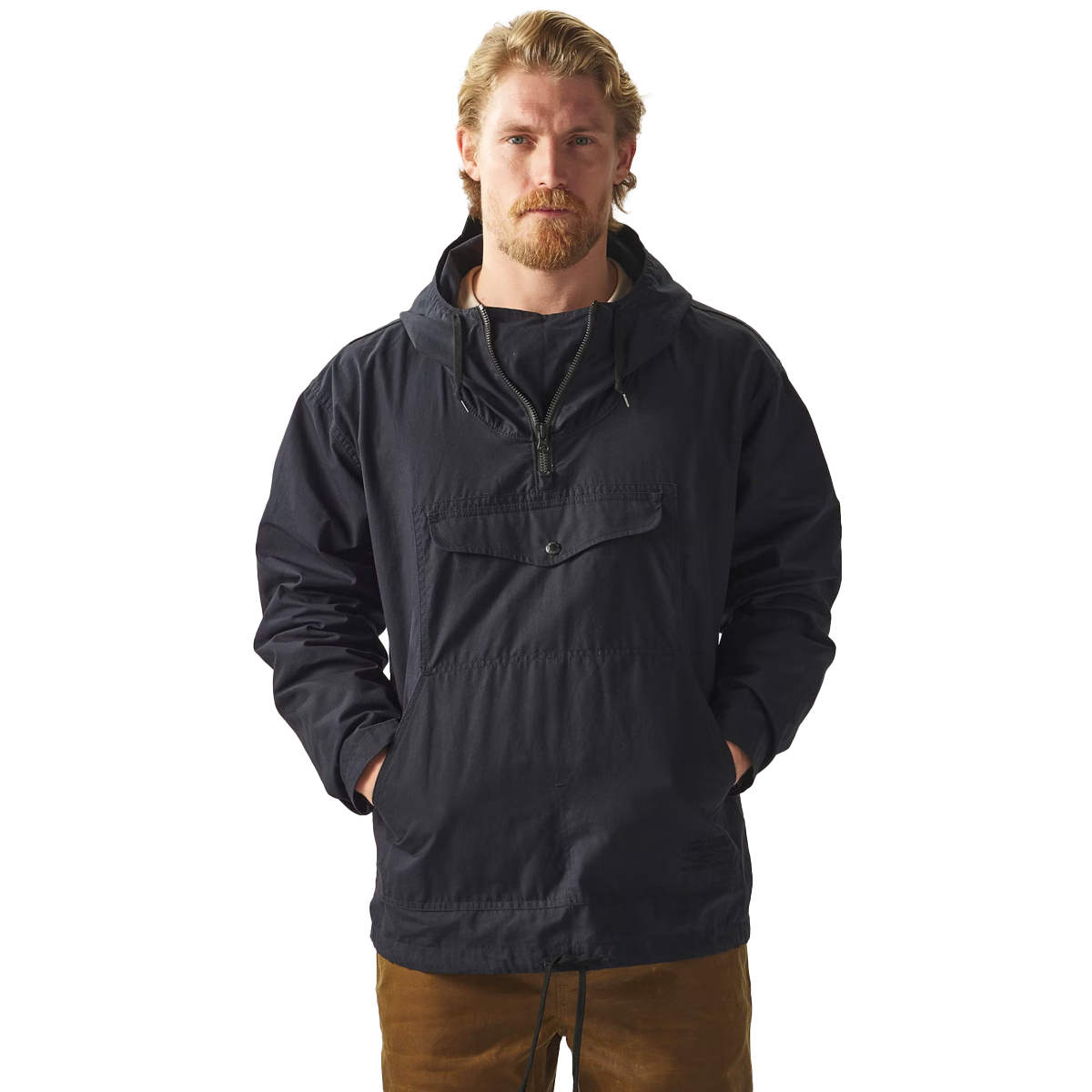 Filson Ranger Anorak Dark Navy, pasvorm voorkant