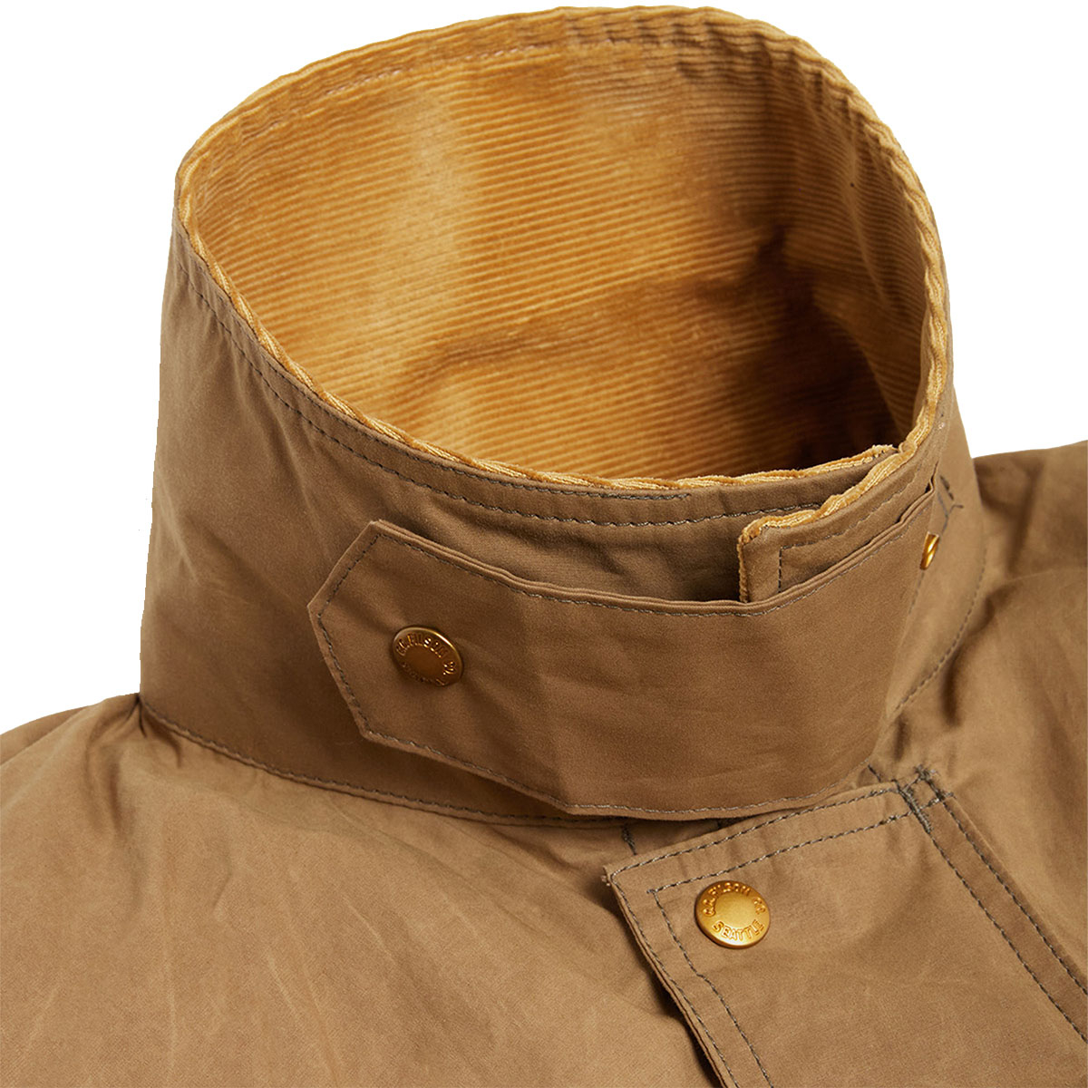 Filson Ranger Field Jacket Dark Beige, Waxed Cotton Jacket For Warm-Weather Field Work.
