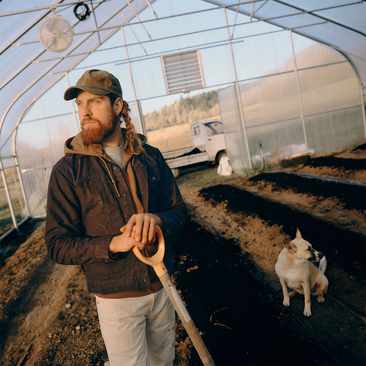 Filson Ranger Short Cruiser Olive, stoer jack op heuplengte van lichter, wasbaar gewaxt katoen voor warmer weer Filson Ranger Short Cruiser Olive, stoer jack op heuplengte van lichter, wasbaar gewaxt katoen voor warmer weer