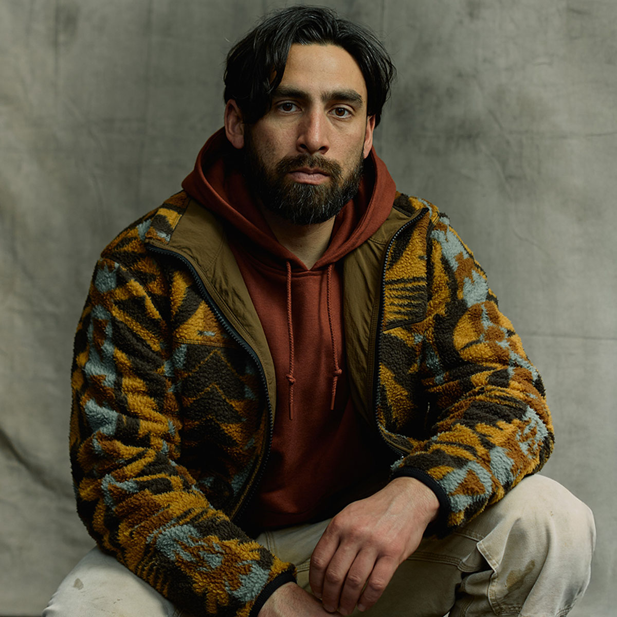 Filson Reversible Pile Fleece Jacket Brown/Night Camp, Lichtgewicht, winddicht en warm in een veelzijdig ontwerp Filson Reversible Pile Fleece Jacket Brown/Night Camp, Lichtgewicht, winddicht en warm in een veelzijdig ontwerp