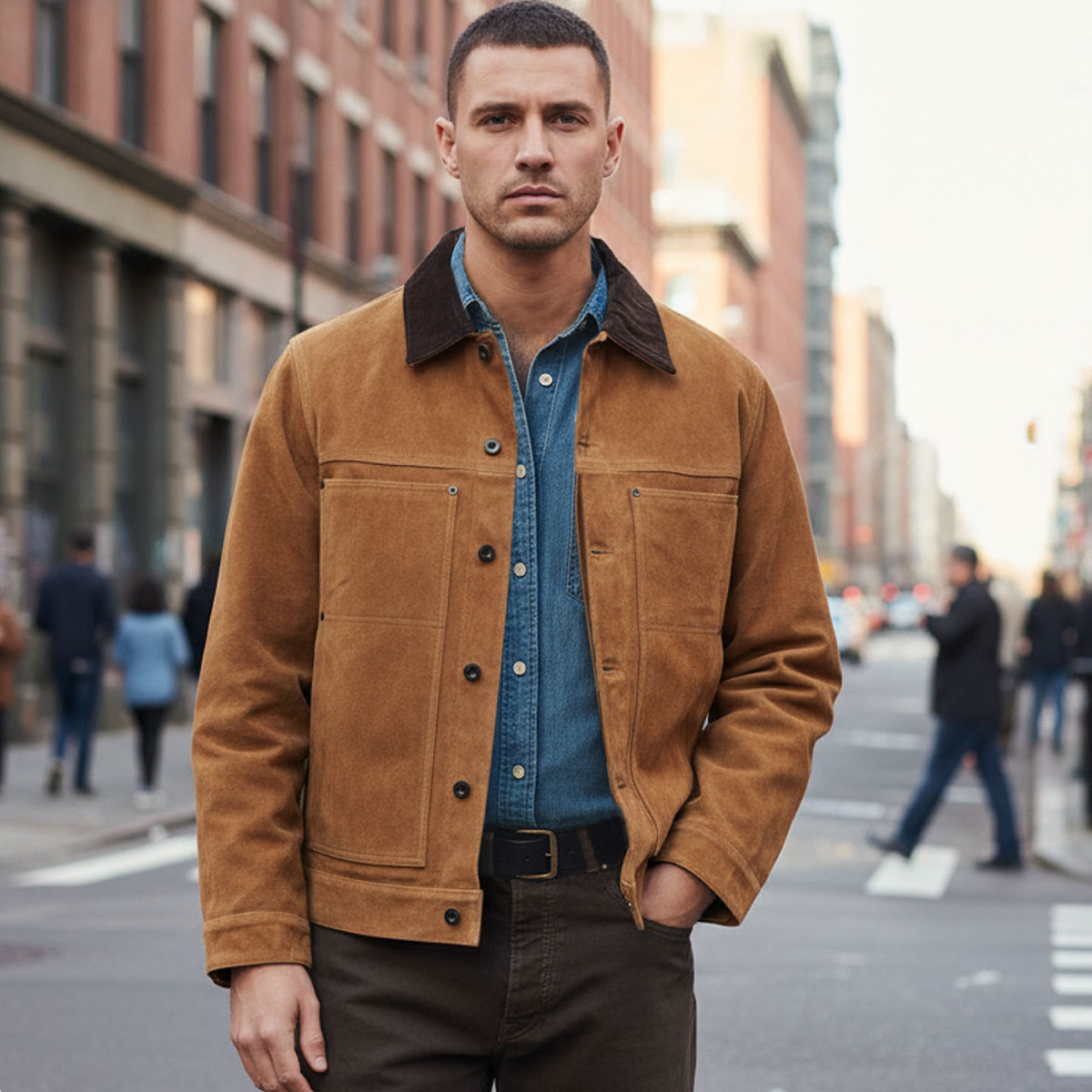 Filson Suede Short Cruiser Saddle Brown, Premium suede, timeless style, built for years of wear Filson Suede Short Cruiser Saddle Brown, Premium suede, timeless style, built for years of wear