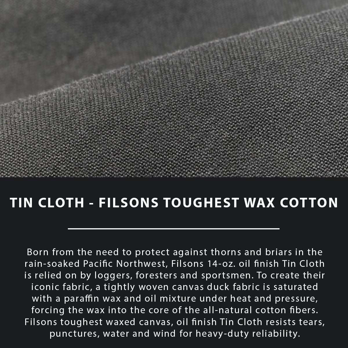 Filson Tin Cloth Short Lined Cruiser Jacket Castor Gray, gemaakt van het legendarische supersterke, lichtgewicht, en olie geïmpregneerde 14-oz. 'Tin Cloth' canvas Filson Tin Cloth Short Lined Cruiser Jacket Castor Gray, gemaakt van het legendarische supersterke, lichtgewicht, en olie geïmpregneerde 14-oz. 'Tin Cloth' canvas