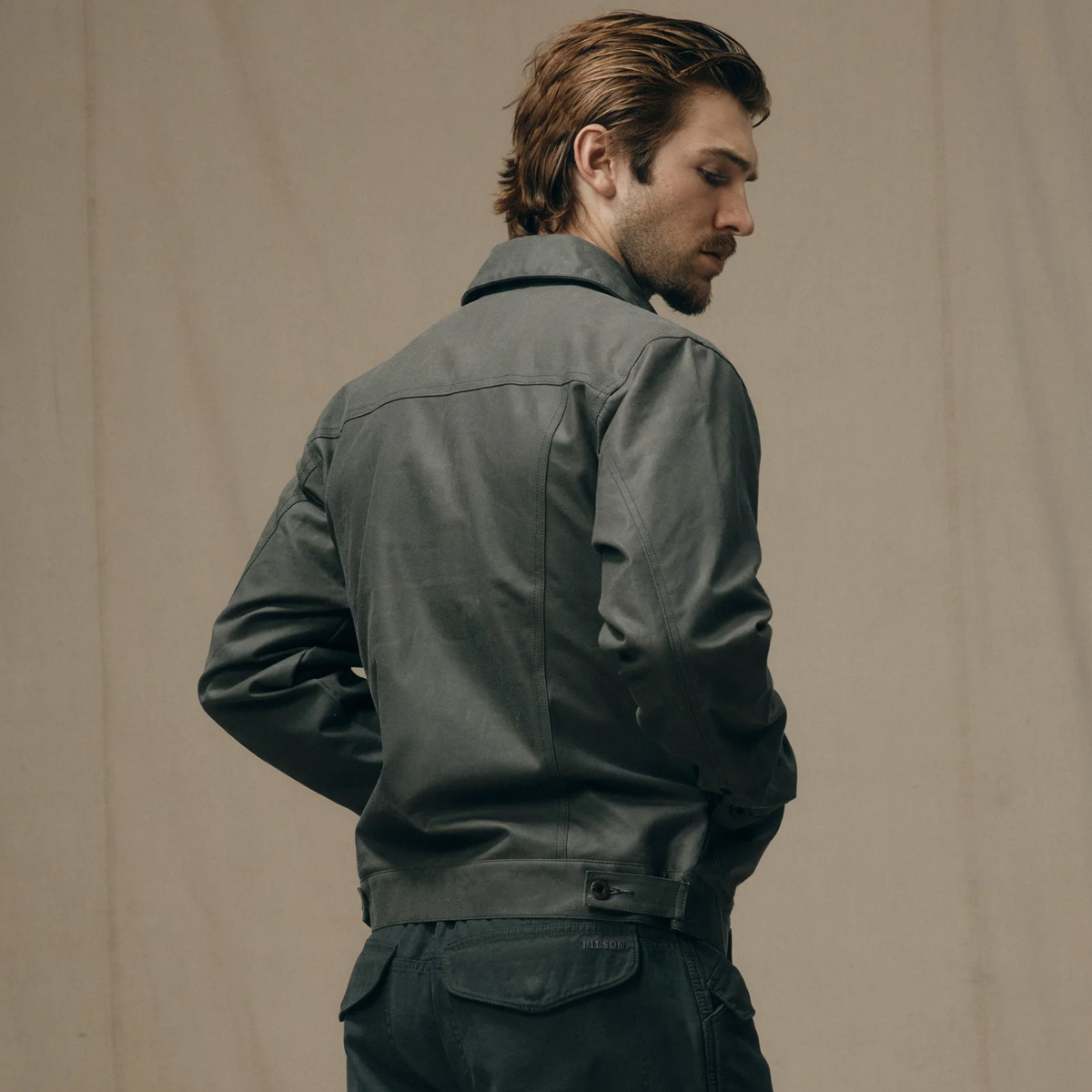 Filson Tin Cloth Short Lined Cruiser Jacket Castor Gray, water-afstotend en slijtvast werk jacket, the best of the best Filson Tin Cloth Short Lined Cruiser Jacket Castor Gray, water-afstotend en slijtvast werk jacket, the best of the best