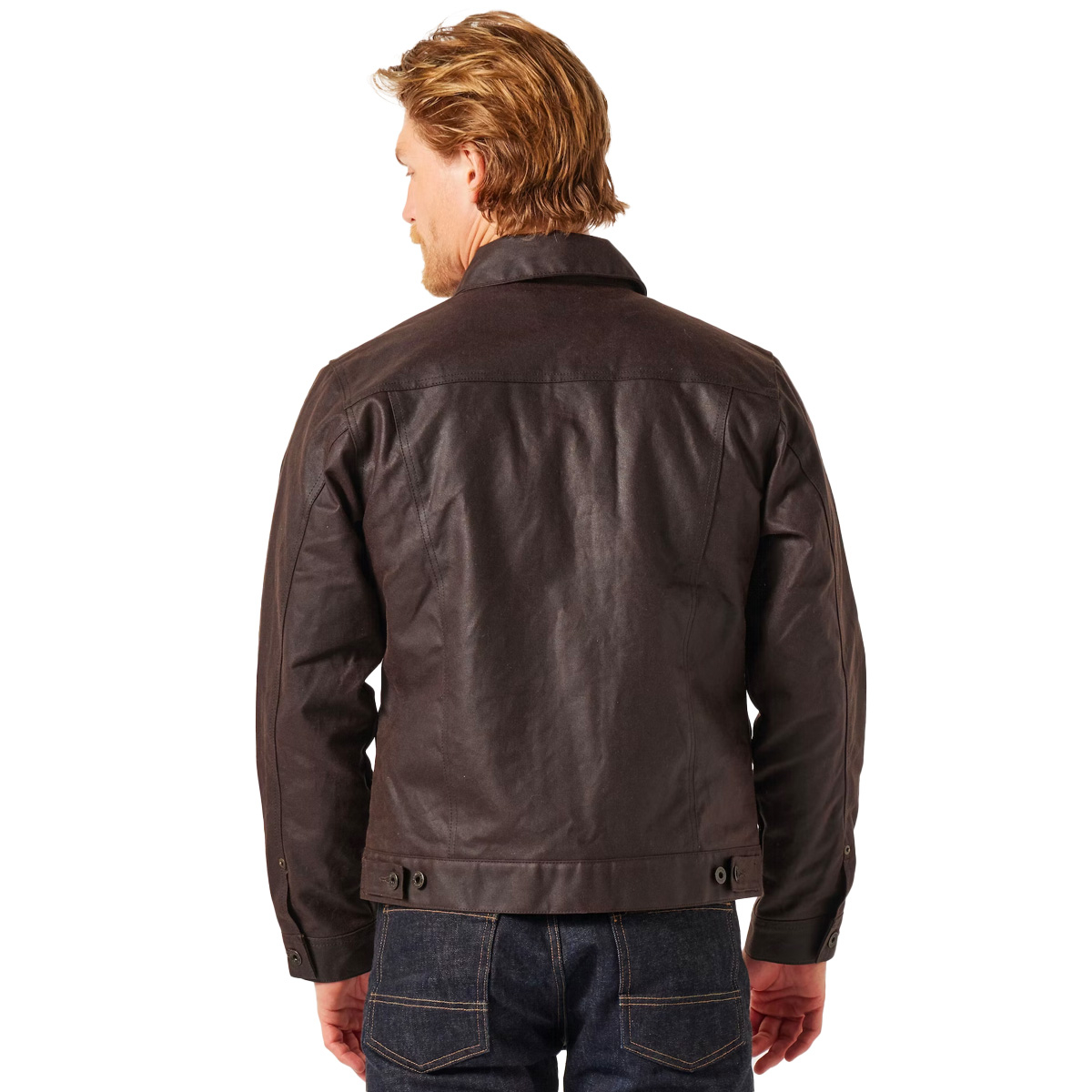 Filson Tin Cloth Short Lined Cruiser Jacket Dark Brown, water-afstotend en slijtvast werk jacket, the best of the best