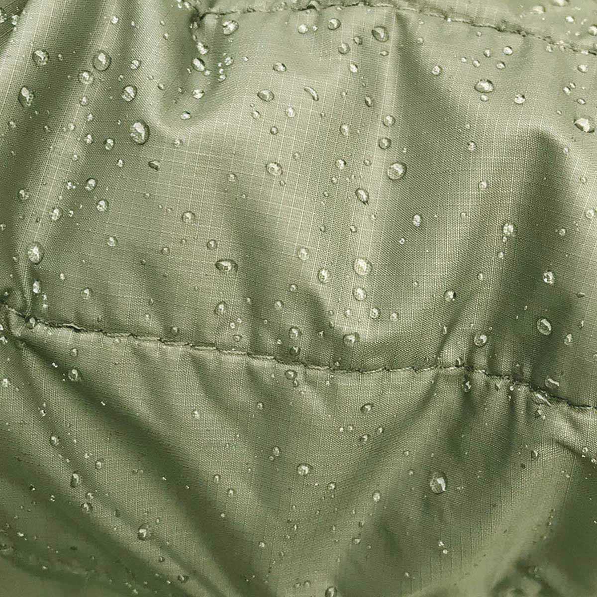 Filson Ultralight Jacket Cypress, PrimaLoft Gold behoudt 98% van zijn isolerende vermogen als het nat wordt