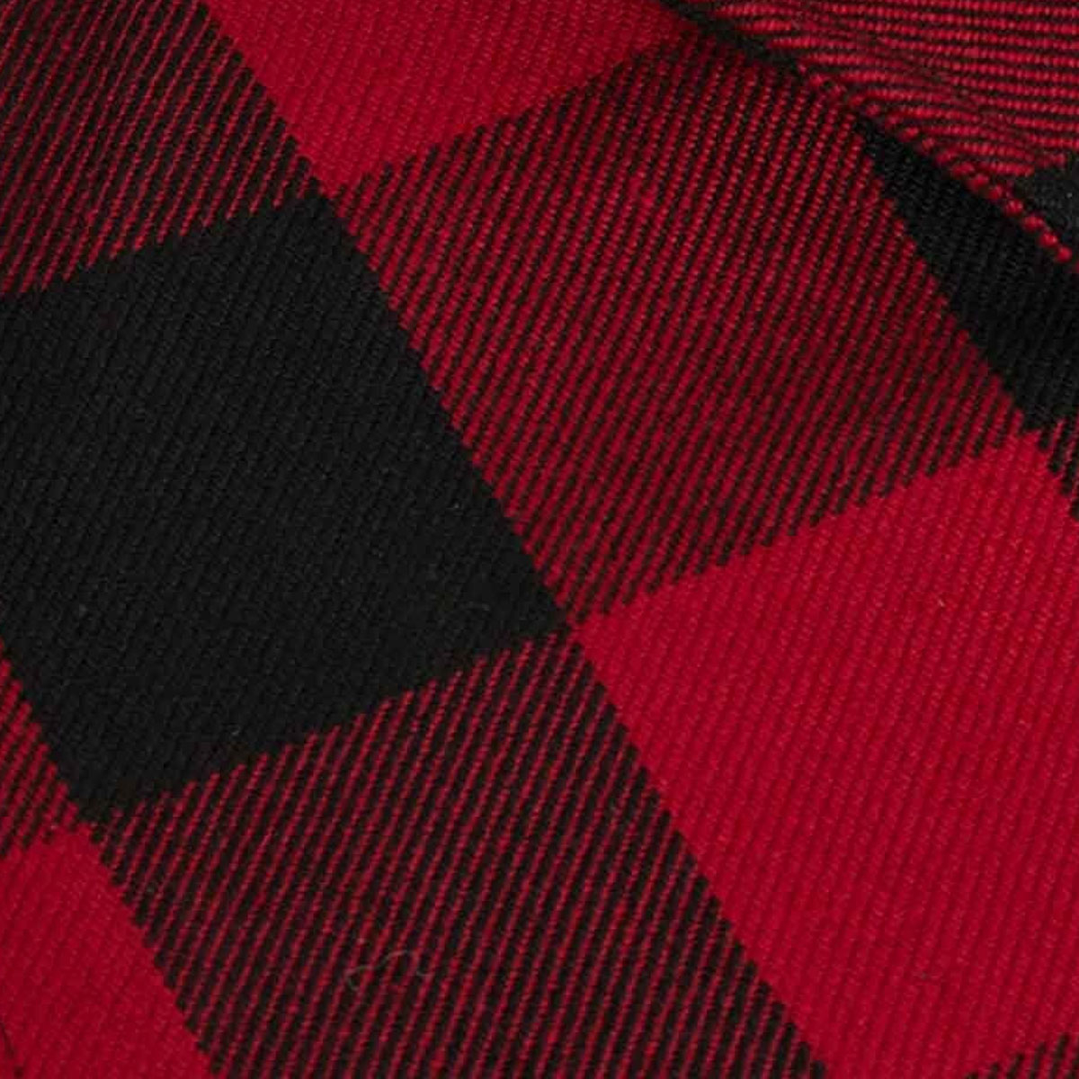 Filson Wool Journeyman Jacket Red/Black Buffalo, gemaakt van een warme, duurzame wol mix