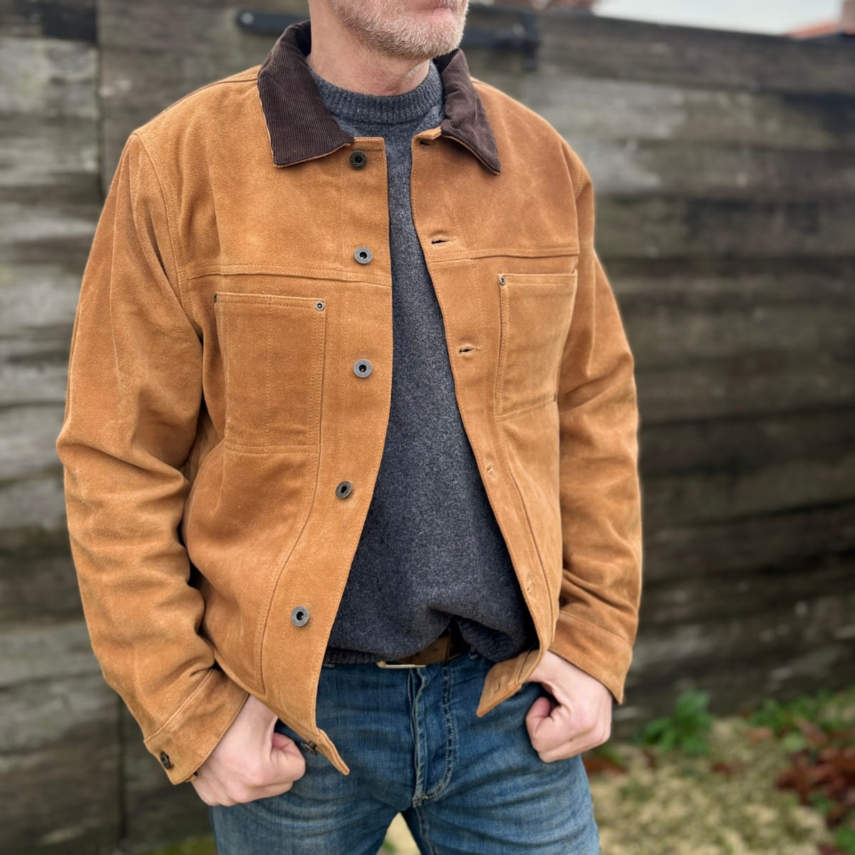 Filson Suede Short Cruiser Saddle Brown, Premium suede, timeless style, built for years of wear Filson Suede Short Cruiser Saddle Brown, Premium suede, timeless style, built for years of wear