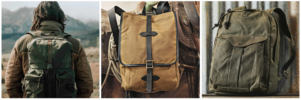 Filson Rugzakken en Filson Backpacks Collection