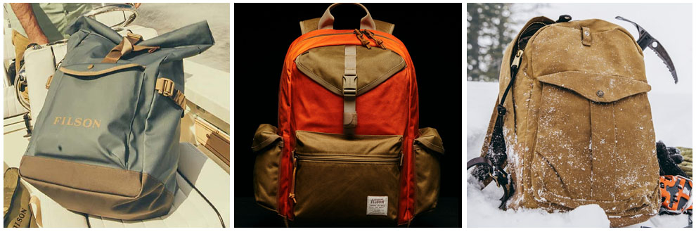 Filson Rugzakken en Filson Backpacks Collection