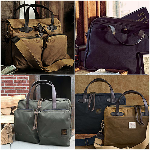 Filson Briefcases en Computer Bags, ideale tassen voor kantoor en privé