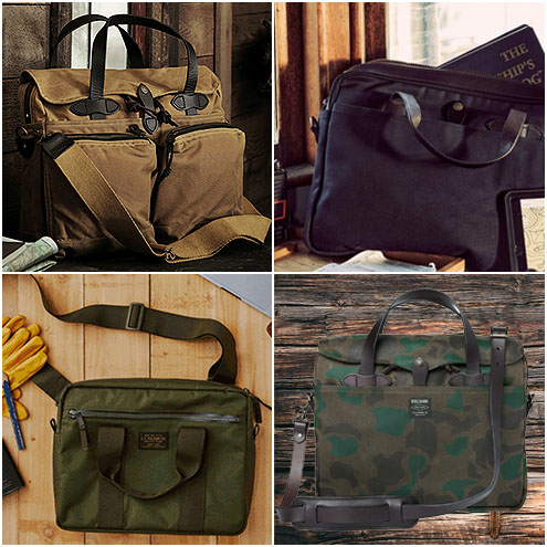 Filson Briefcases en Computer Bags, ideale tassen voor kantoor en privé