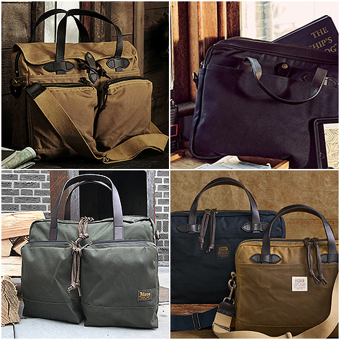 Filson Briefcases en Computer Bags, ideale tassen voor kantoor en privé