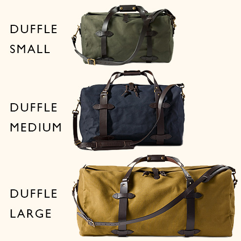 Filson Rugged Twill Duffle Bags Collection - koop je bij BeauBags, de Filson Specialist