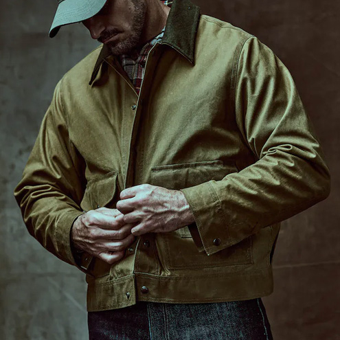 Filson Tin Cloth Work Jacket, koop je bij BeauBags, de Filson specialist