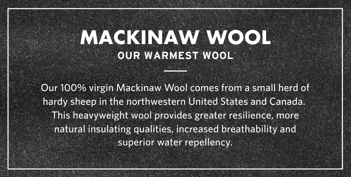 Filson Wool Logger Cap, gemaakt van 100% zuivere Mackinaw Wol voor comfort, natuurlijke waterafstotendheid en isolerende warmte in alle weersomstandigheden