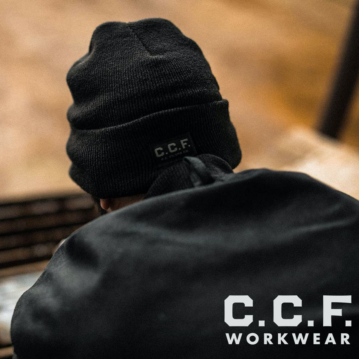 Filson C.C.F. Watch Cap Beanie Black, keeps your head and ears warm